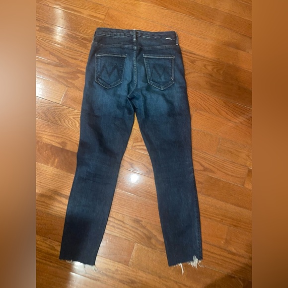 New! MOTHER High Waisted Ankle Fray Jeans in Enchanted 👖size 29 - Picture 10 of 14